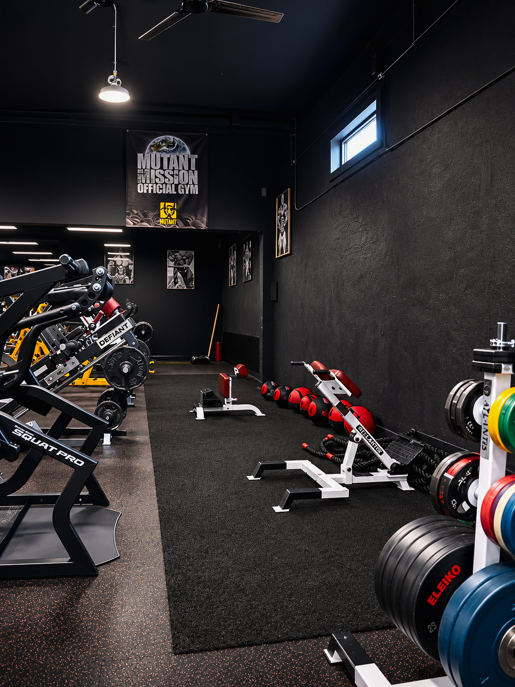 Weights room